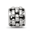 Reflections 925 Sterling Silver Bali Bead 10 x 8 mm
