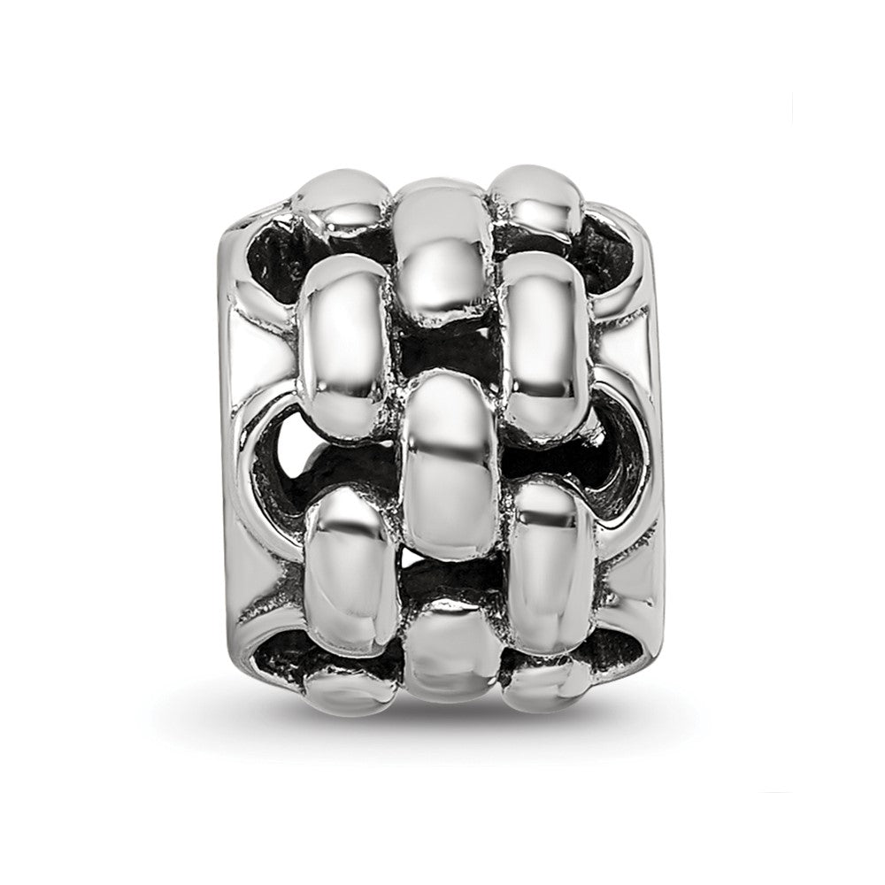 Reflections 925 Sterling Silver Bali Bead 10 x 8 mm