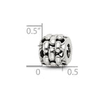 Reflections 925 Sterling Silver Bali Bead 10 x 8 mm