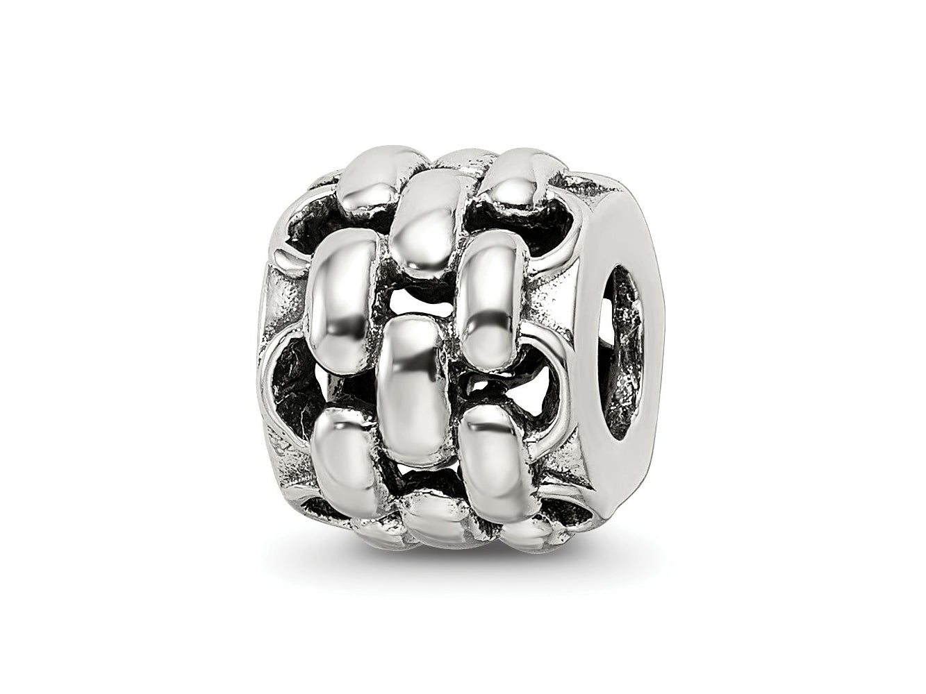 Reflections 925 Sterling Silver Bali Bead 10 x 8 mm