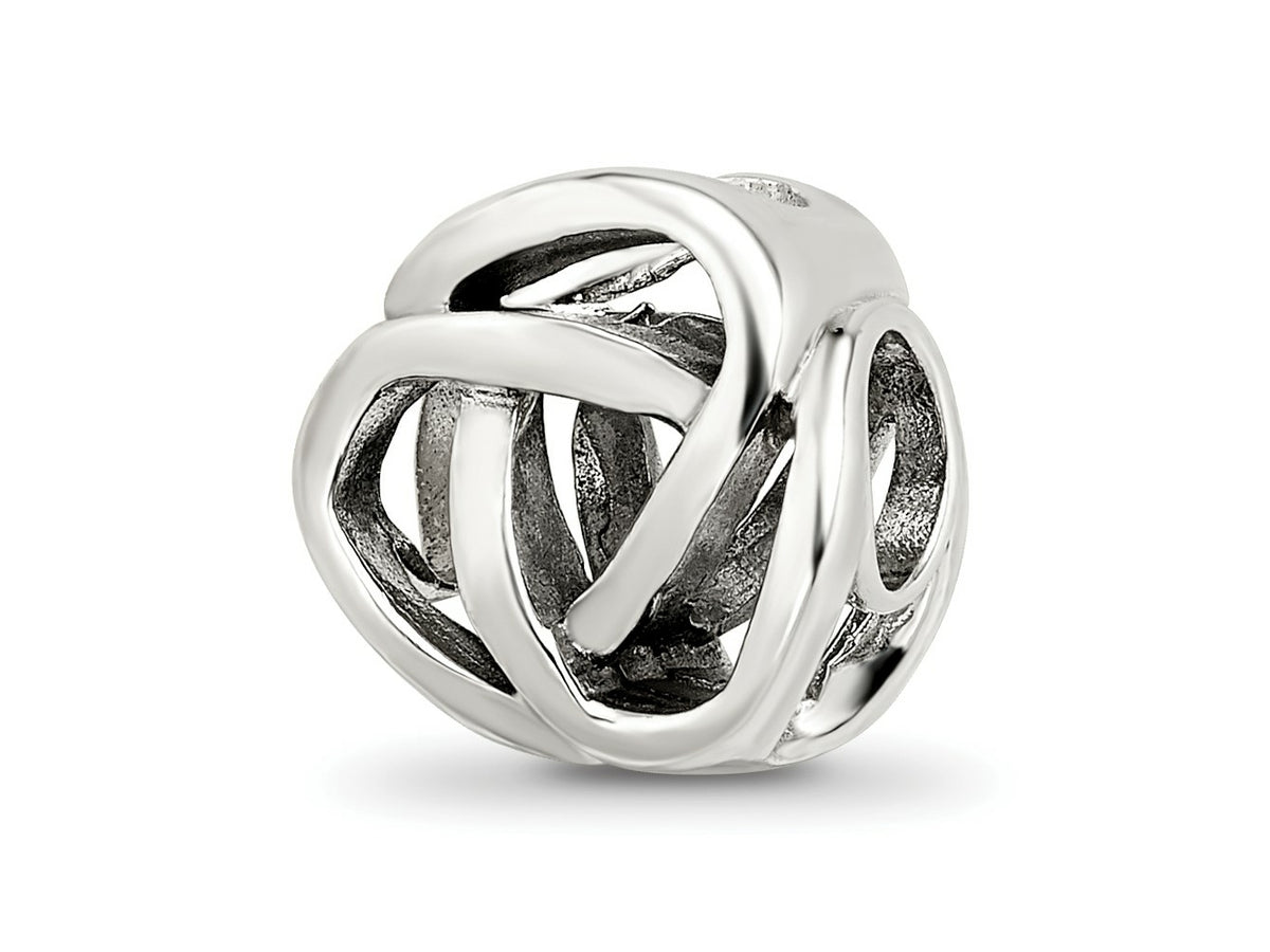 Reflections 925 Sterling Silver Bali Bead 10 x 10 mm