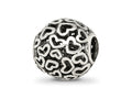 Reflections 925 Sterling Silver Hearts Bali Bead 10 x 10 mm