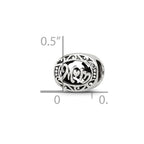 Reflections 925 Sterling Silver Mom Bead 7 x 9 mm