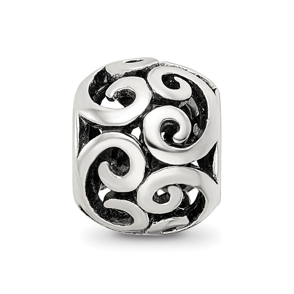 Reflections 925 Sterling Silver Bali Bead 10 x 8 mm