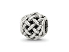 Reflections 925 Sterling Silver Bali Bead 9 x 8 mm