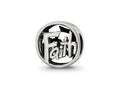 Reflections 925 Sterling Silver Faith Bead 8 x 8 mm