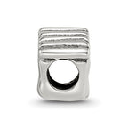 Reflections 925 Sterling Silver Feet Bead 9 x 10 mm