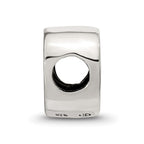 Reflections 925 Sterling Silver Mom Heart Bead 10 x 10 mm