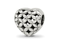 Reflections 925 Sterling Silver Heart Bead 10 x 10 mm