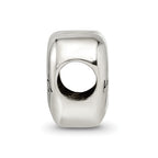 Reflections 925 Sterling Silver Enameled Just Married Heart Bead 9 x 10 mm
