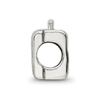 Reflections 925 Sterling Silver Suitcase Bead 10 x 10 mm