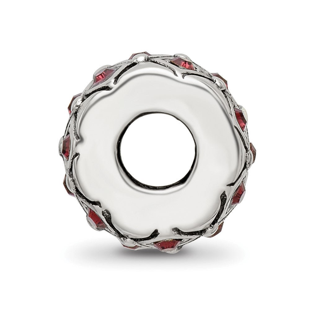 Reflections 925 Sterling Silver June Preciosa Crystal Bead 10 x 8 mm