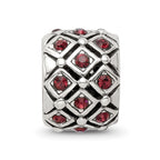 Reflections 925 Sterling Silver June Preciosa Crystal Bead 10 x 8 mm
