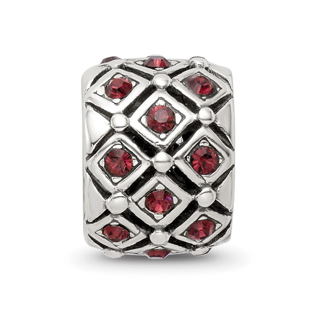 Reflections 925 Sterling Silver June Preciosa Crystal Bead 10 x 8 mm
