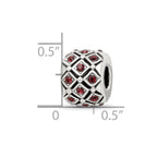 Reflections 925 Sterling Silver June Preciosa Crystal Bead 10 x 8 mm