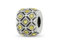 Reflections 925 Sterling Silver November Preciosa Crystal Bead 10 x 8 mm