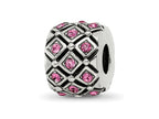 Reflections 925 Sterling Silver October Preciosa Crystal Bead 10 x 8 mm