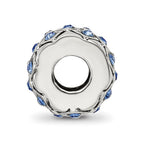 Reflections 925 Sterling Silver September Preciosa Crystal Bead 10 x 8 mm