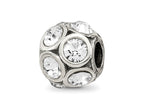 Reflections 925 Sterling Silver April Preciosa Crystal Bead 10 x 9 mm