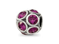 Reflections 925 Sterling Silver February Preciosa Crystal Bead 10 x 9 mm