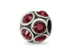 Reflections 925 Sterling Silver January Preciosa Crystal Bead 10 x 9 mm