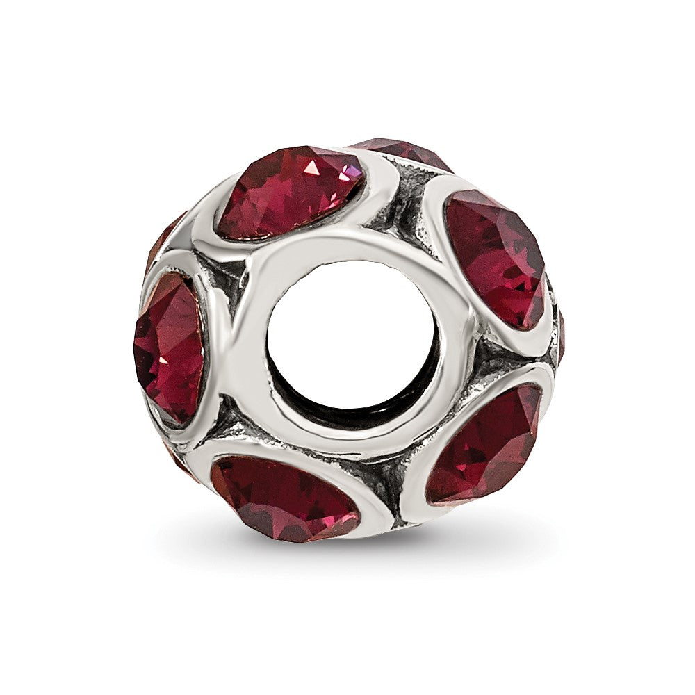 Reflections 925 Sterling Silver June Preciosa Crystal Bead 10 x 9 mm