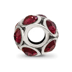 Reflections 925 Sterling Silver June Preciosa Crystal Bead 10 x 9 mm