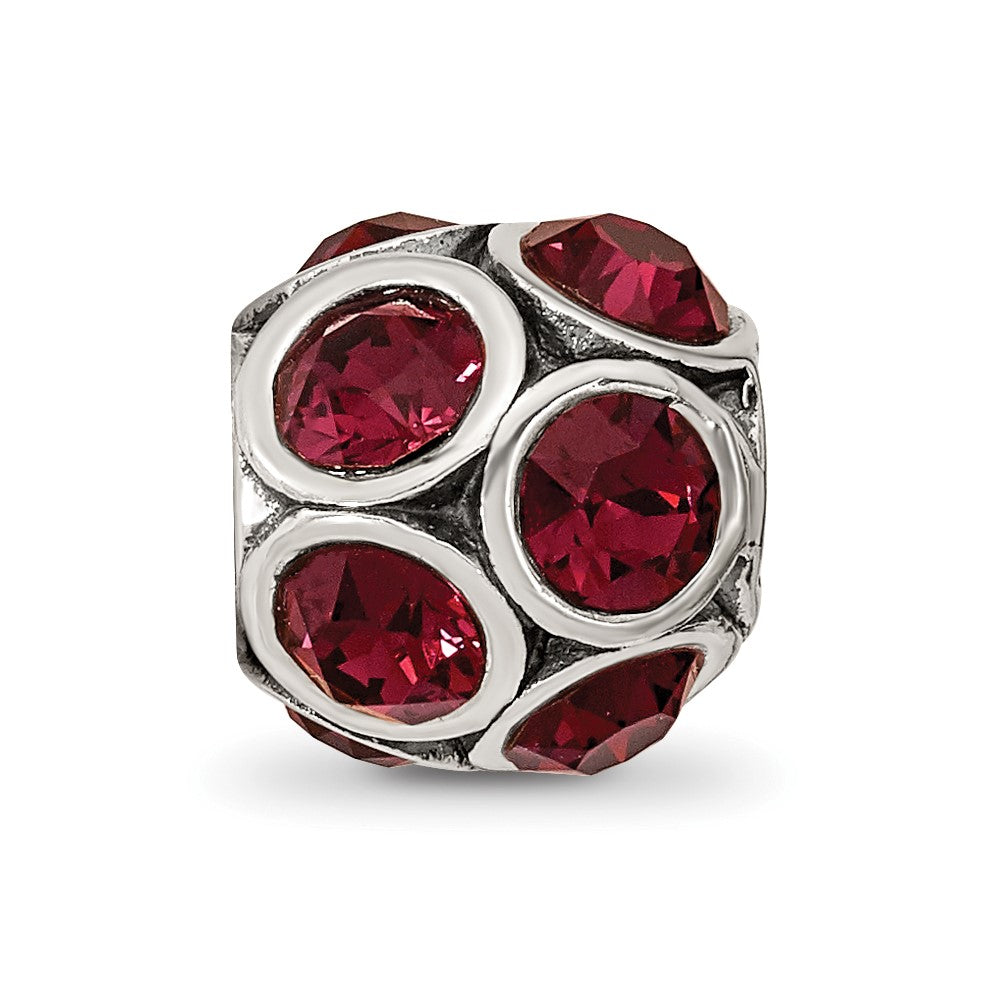 Reflections 925 Sterling Silver June Preciosa Crystal Bead 10 x 9 mm