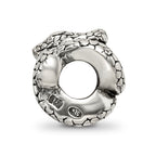 Reflections 925 Sterling Silver Snake Bead 10 x 9 mm