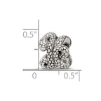 Reflections 925 Sterling Silver Snake Bead 10 x 9 mm