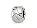 Reflections 925 Sterling Silver Bali Bead 10 x 7 mm