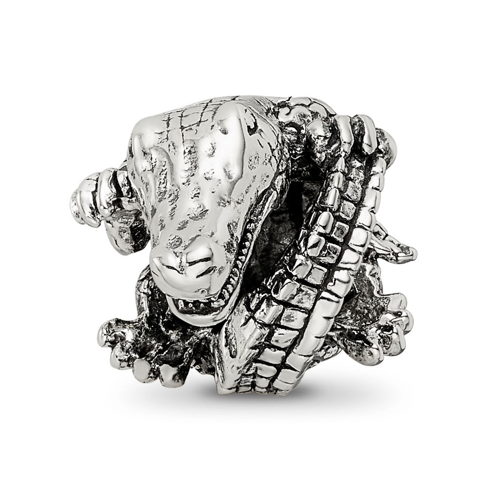 Reflections 925 Sterling Silver Alligator Bead 12 x 11 mm