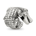Reflections 925 Sterling Silver Alligator Bead 12 x 11 mm