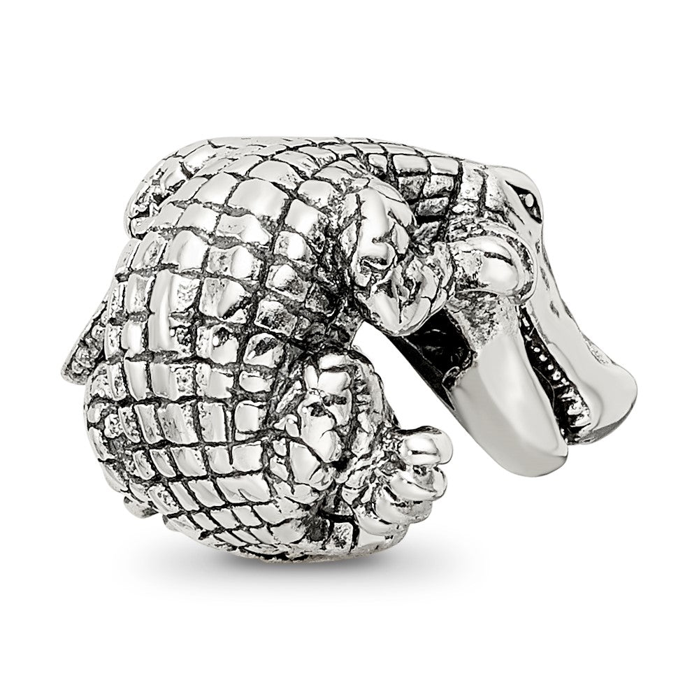 Reflections 925 Sterling Silver Alligator Bead 12 x 11 mm