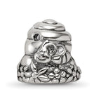 Reflections 925 Sterling Silver Beehive Bead 11 x 10 mm