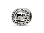 Reflections 925 Sterling Silver Love Bead 9 x 10 mm