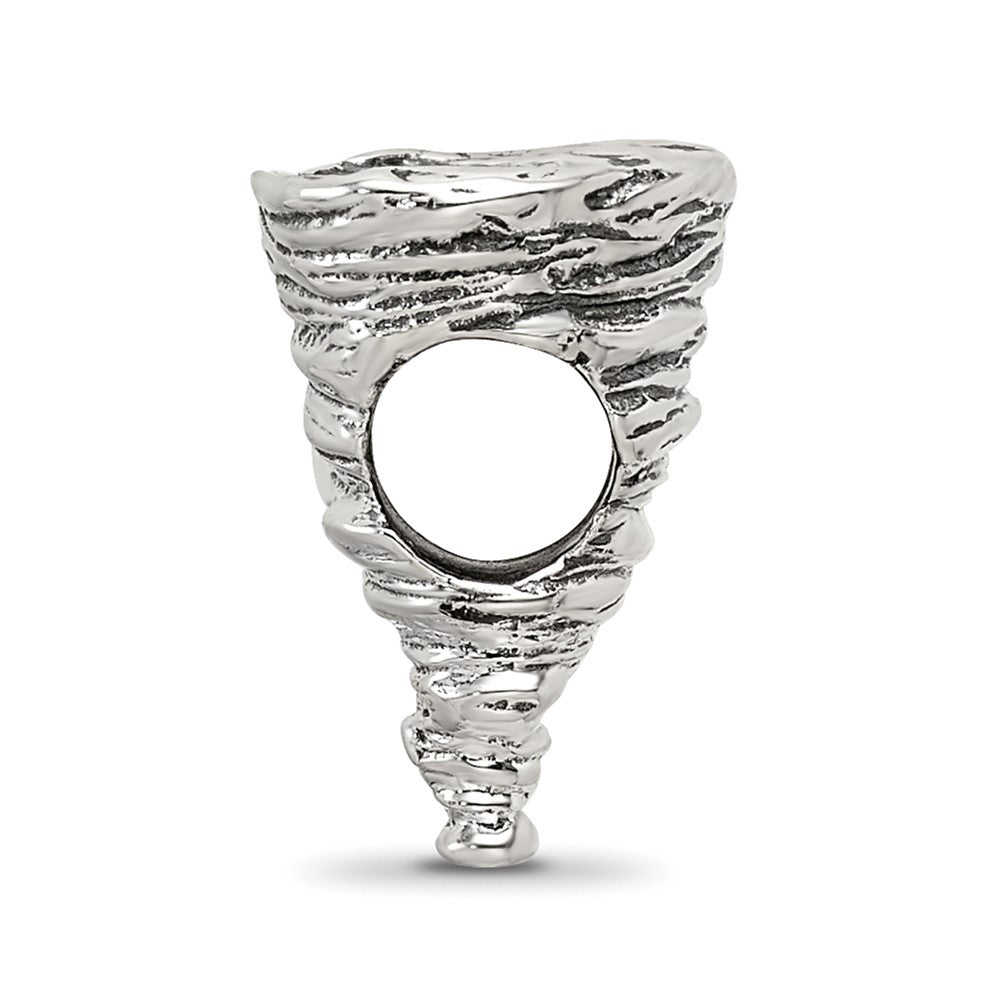 Reflections 925 Sterling Silver Tornado Bead 11 x 8 mm