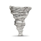 Reflections 925 Sterling Silver Tornado Bead 11 x 8 mm