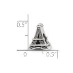 Reflections 925 Sterling Silver Eiffel Tower Bead 10 x 9 mm