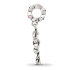 Reflections 925 Sterling Silver Crystals LOVE Dangle Bead 27 x 9 mm