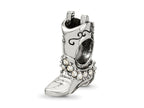 Reflections 925 Sterling Silver Crystals Boot Bead 12 x 11 mm