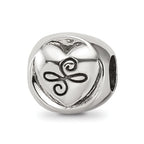 Reflections 925 Sterling Silver My Sister My Friend Trilogy Bead 10 x 10 mm