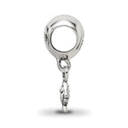 Reflections 925 Sterling Silver Gone Fishin Dangle Bead 14 x 8 mm