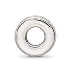 Reflections 925 Sterling Silver Crystal Meandering Bead 10 x 4 mm