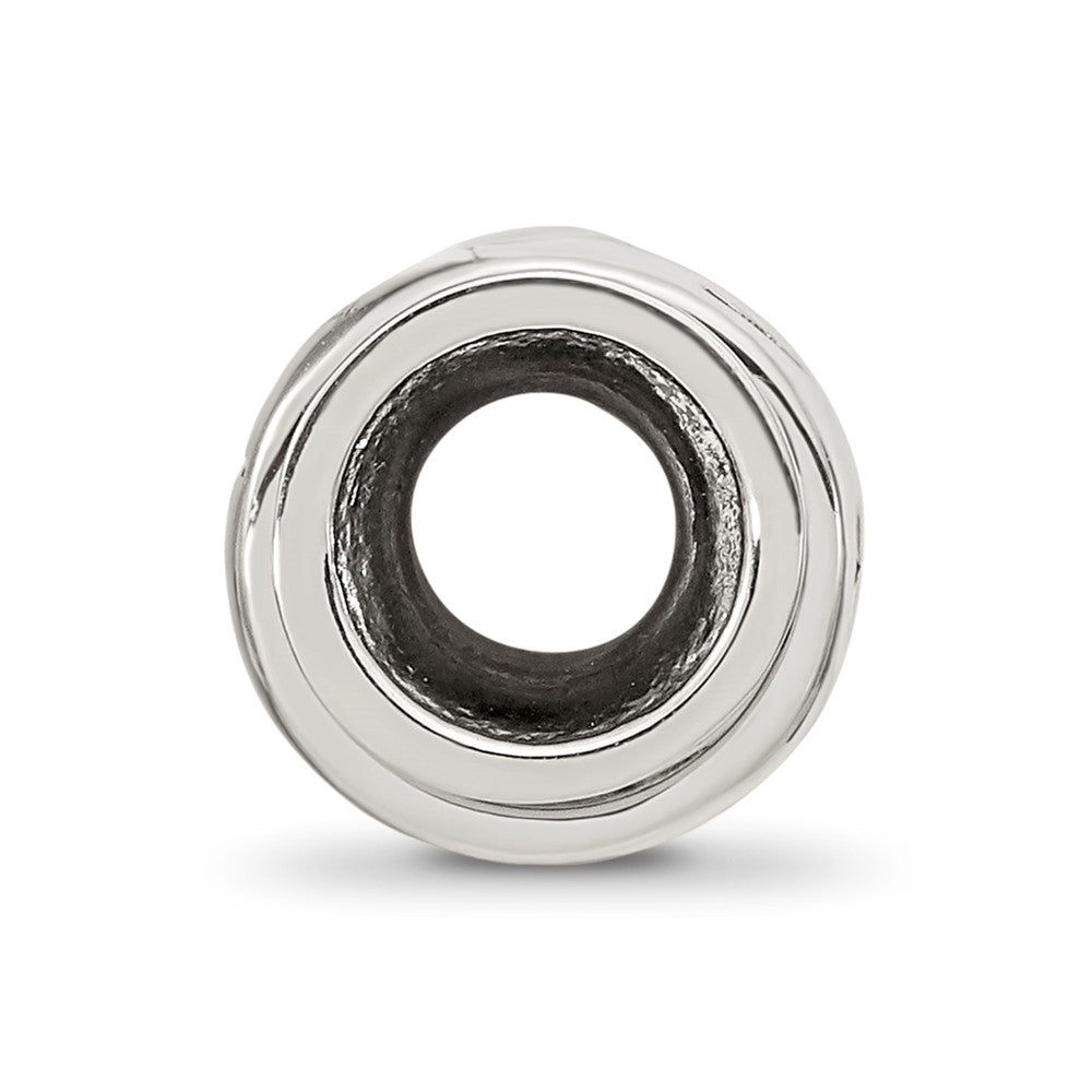 Reflections 925 Sterling Silver Crystals Spinner Grandmother Bead 10 x 10 mm