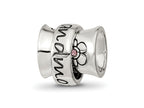 Reflections 925 Sterling Silver Crystals Spinner Grandmother Bead 10 x 10 mm