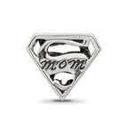Reflections 925 Sterling Silver Super Mom Bead 9 x 10 mm