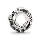 Reflections 925 Sterling Silver Crystals Las Vegas Collage Bead 10 x 10 mm