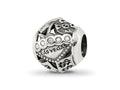 Reflections 925 Sterling Silver Crystals Las Vegas Collage Bead 10 x 10 mm