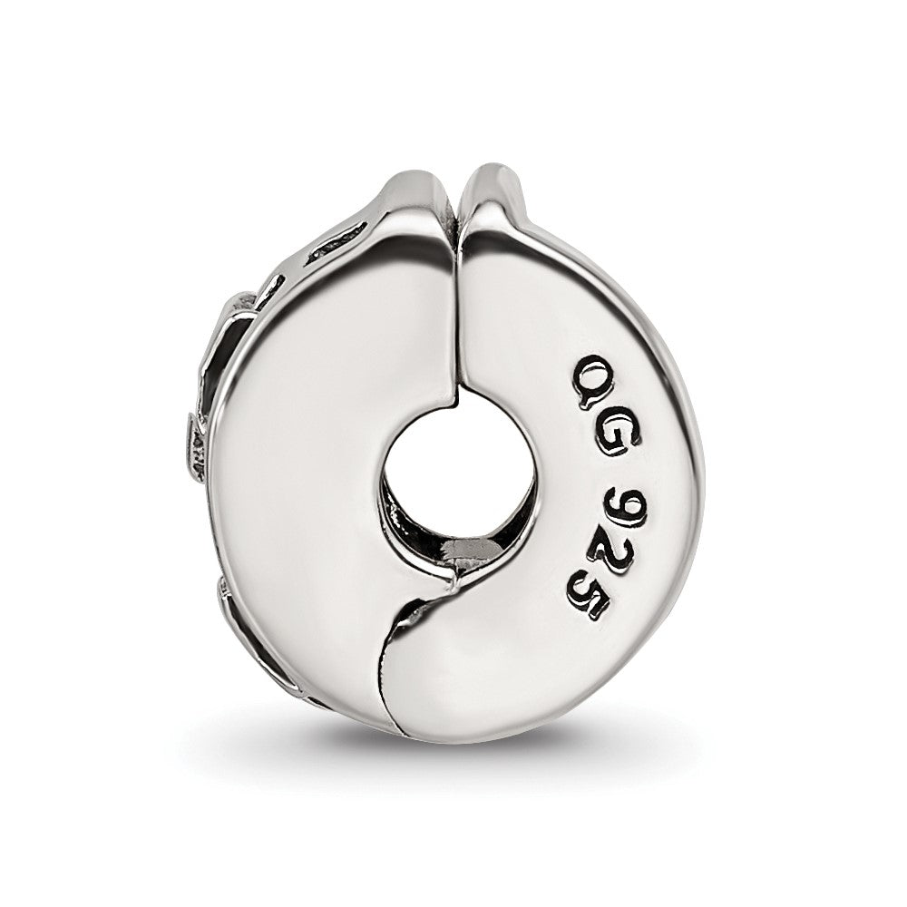 Reflections 925 Sterling Silver Shooting Stars Clip Bead 10 x 5 mm